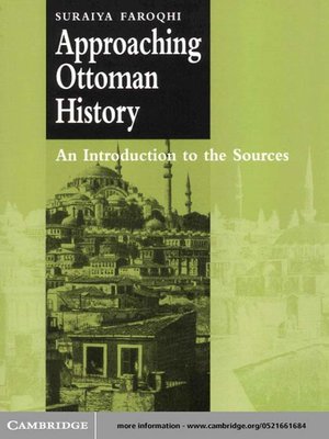 cover image of Approaching Ottoman History
